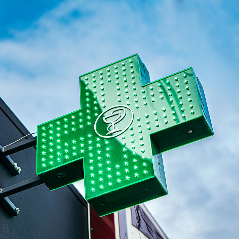 Croix de pharmacie